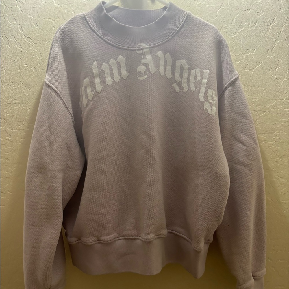 PALM ANGELS girls logo sweatshirt